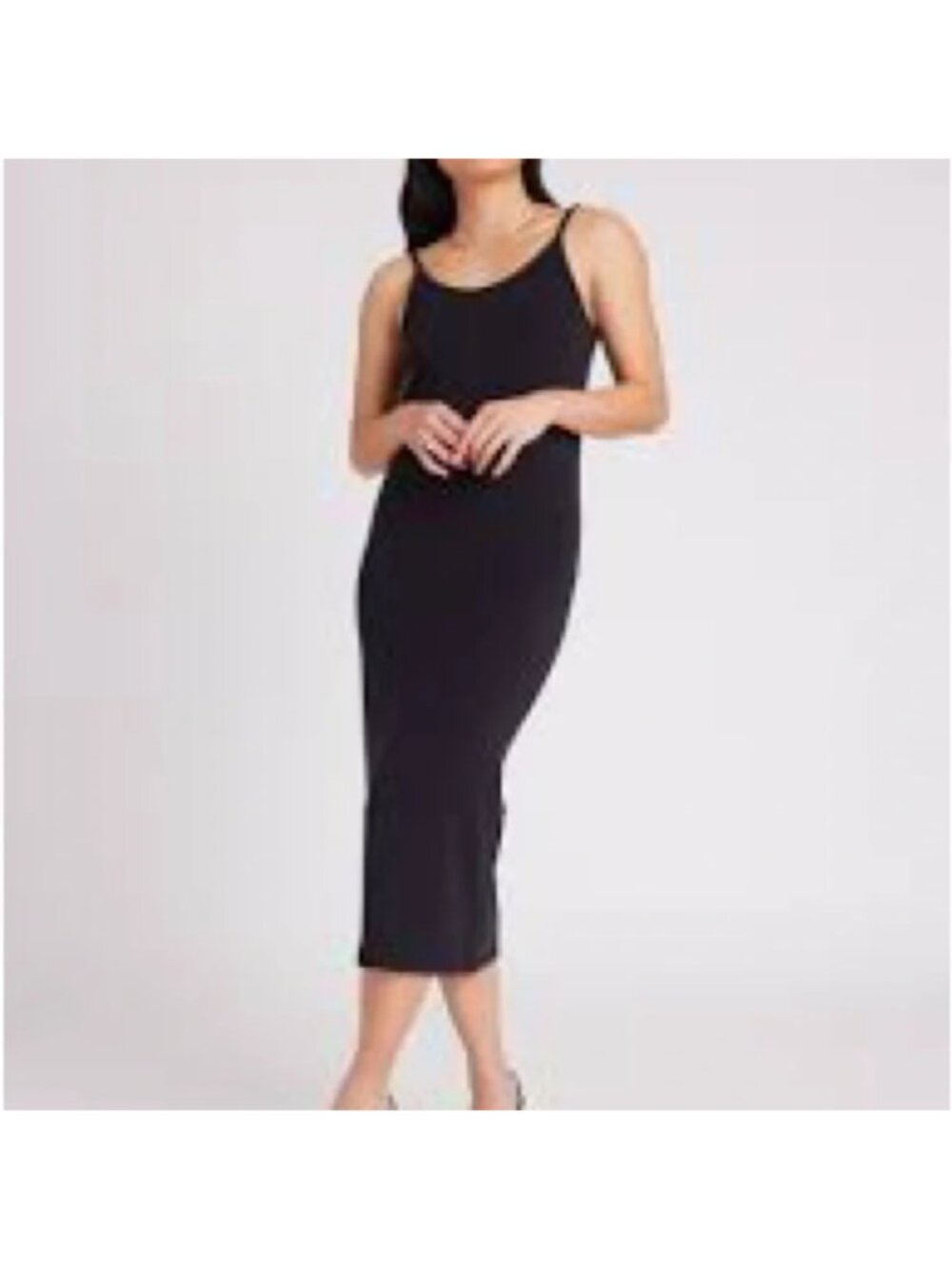 NWOT Kit and Ace Black Midi Dress
